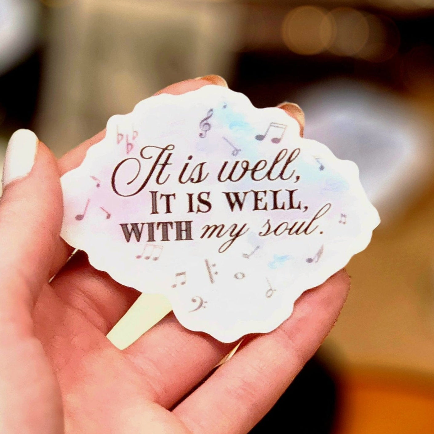 It Is Well With My Soul Sticker