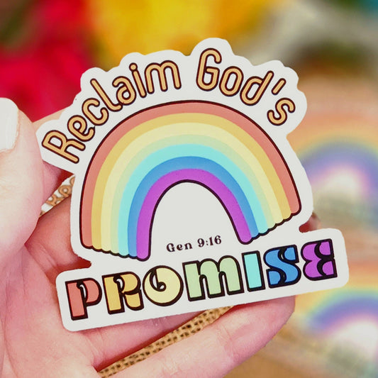 Reclaim God's Promise Sticker