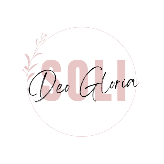 Soli Deo Gloria Sticker (Pink)