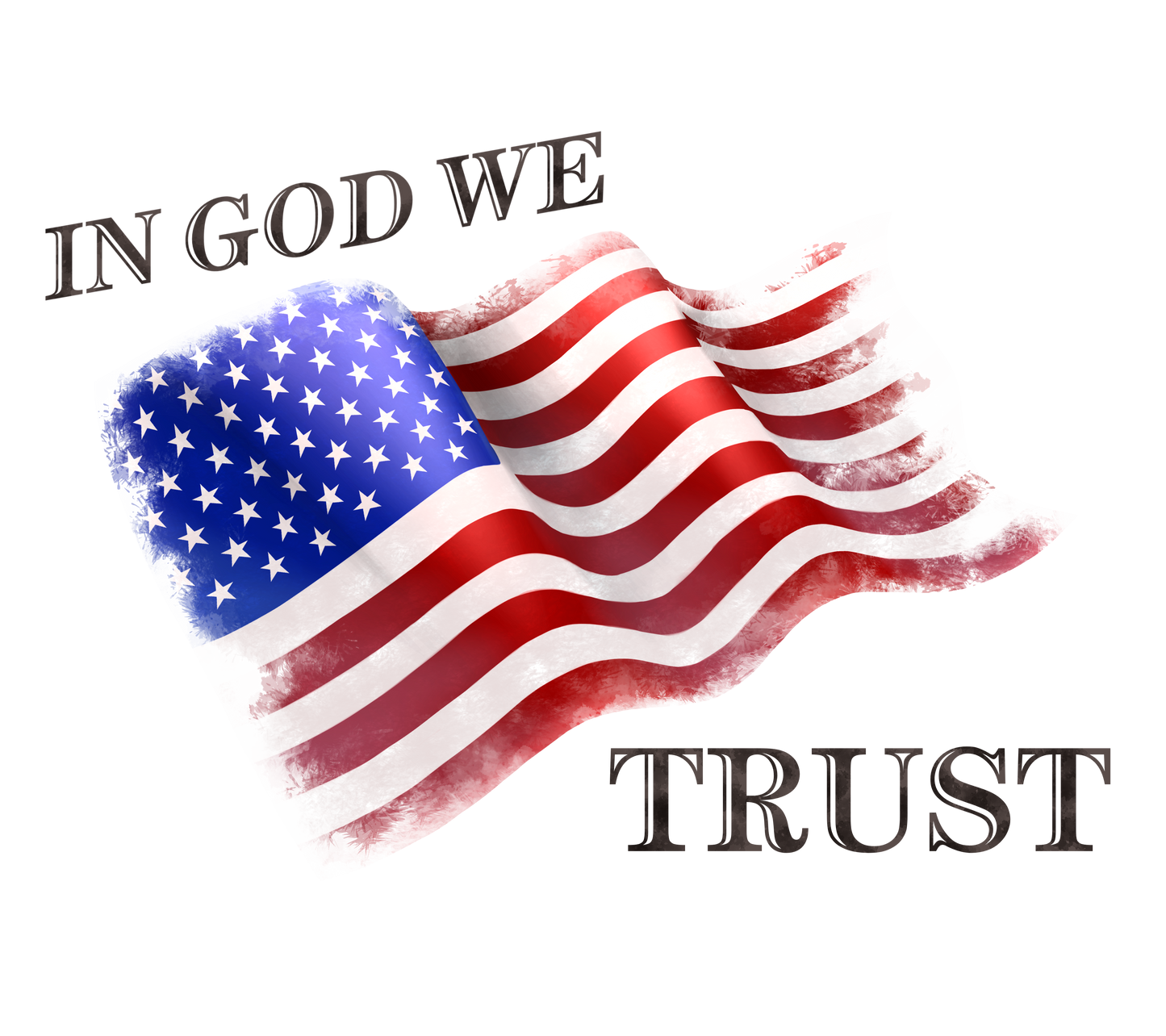 In God We Trust Sticker